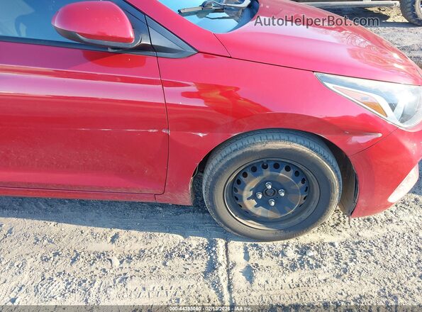3KPC24A36JE007499 2018 HYUNDAI ACCENT Red Widok wnętrza 360 stopni