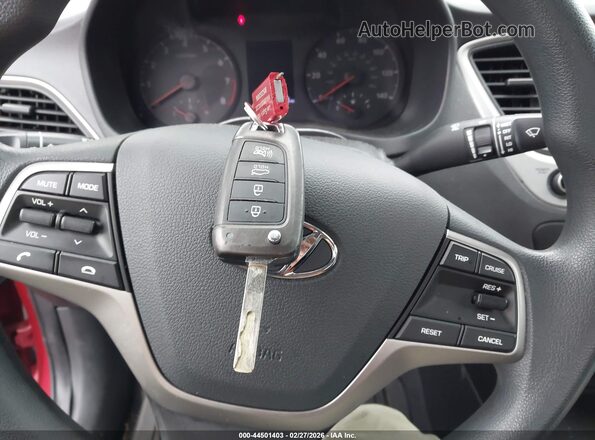 3KPC24A38KE087437 2019 HYUNDAI ACCENT Red 
