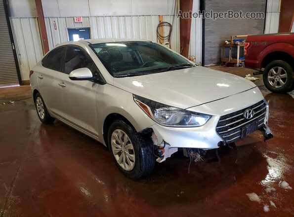 3KPC24A3XKE059767 2019 HYUNDAI ACCENT Серебряный 