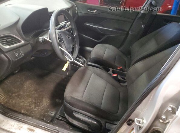 3KPC24A3XKE059767 2019 HYUNDAI ACCENT Серебряный 