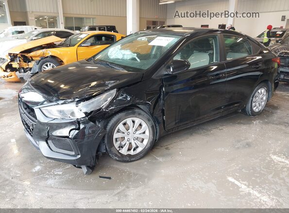 3KPC24A60NE168978 2022 HYUNDAI ACCENT Black Передня ліва чверть