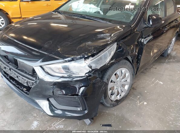 3KPC24A60NE168978 2022 HYUNDAI ACCENT Black Вид спереду