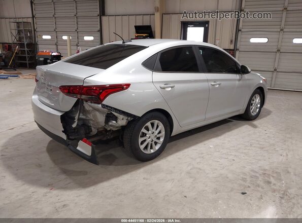 3KPC24A63NE164049 2022 HYUNDAI ACCENT Silver Trasero derecho