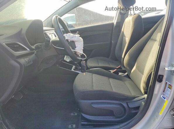 3KPC24A65ME144965 2021 HYUNDAI ACCENT Silver 