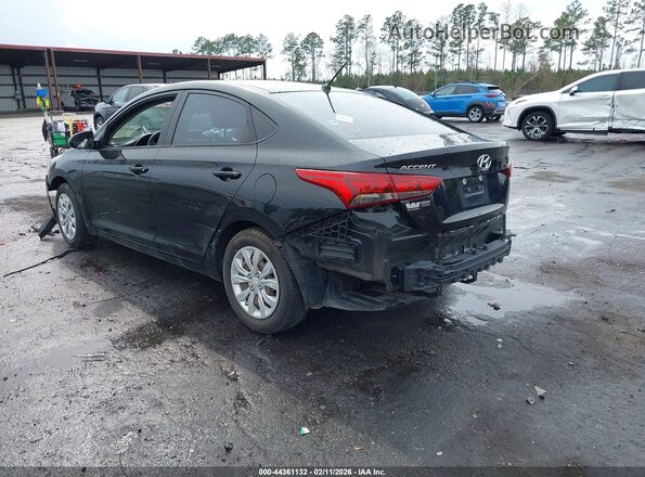 3KPC24A66LE125470 2020 HYUNDAI ACCENT Черный Задняя левая четверть