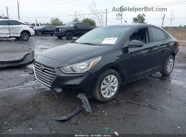 3KPC24A66LE125470 2020 HYUNDAI ACCENT Черный Передняя левая четверть