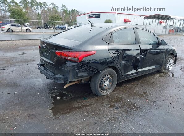 3KPC24A66LE125470 2020 HYUNDAI ACCENT Черный Задняя правая четверть