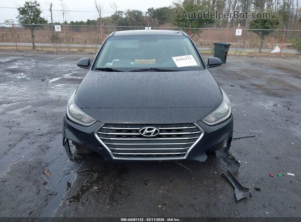 3KPC24A66LE125470 2020 HYUNDAI ACCENT Черный Вид задней части салона
