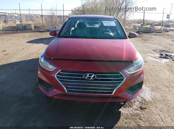 3KPC24A66LE125985 2020 HYUNDAI ACCENT Red Widok deski rozdzielczej
