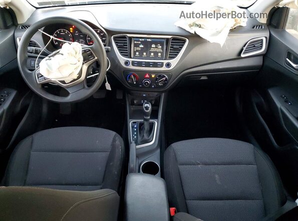 3KPC24A66NE190256 2022 HYUNDAI ACCENT Silver Vista del salpicadero