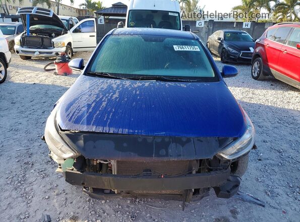 3KPC24A68LE099812 2020 HYUNDAI ACCENT Синий Вид сзади