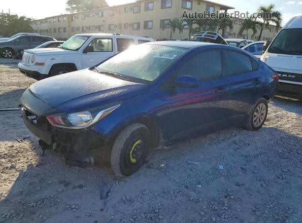 3KPC24A68LE099812 2020 HYUNDAI ACCENT Синий Задняя левая четверть