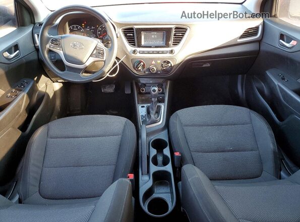 3KPC24A68LE099812 2020 HYUNDAI ACCENT Синий Вид щитка приборов