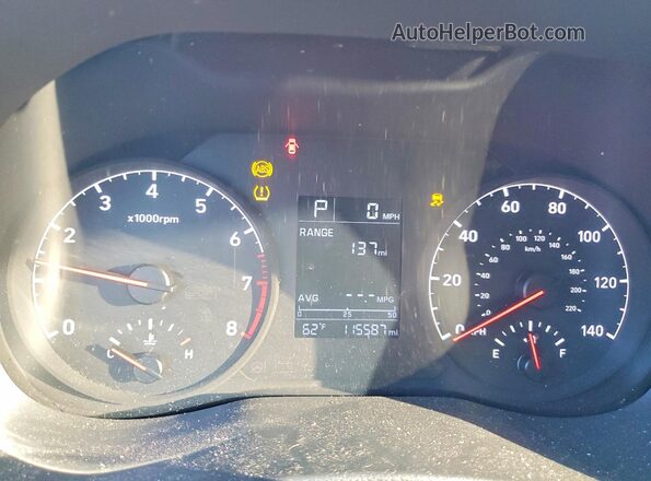 3KPC24A68LE099812 2020 HYUNDAI ACCENT Синий Вид задних сидений