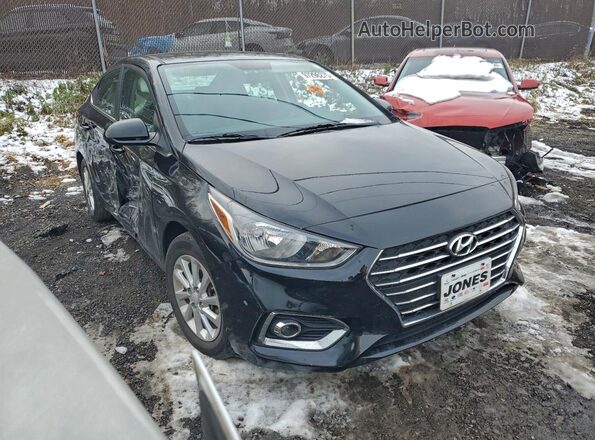 3KPC24A68NE157498 2022 HYUNDAI ACCENT Black წინა მარჯვენა