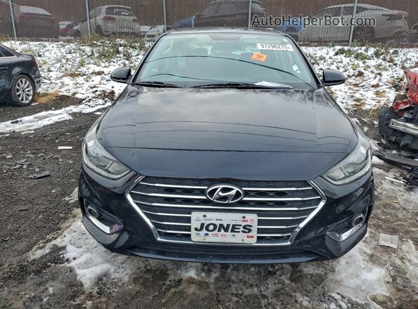 3KPC24A68NE157498 2022 HYUNDAI ACCENT Black წინა ხედი