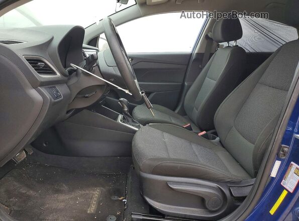 3KPC24A68NE167576 2022 HYUNDAI ACCENT Blue Սալոնի դիմացի տեսք