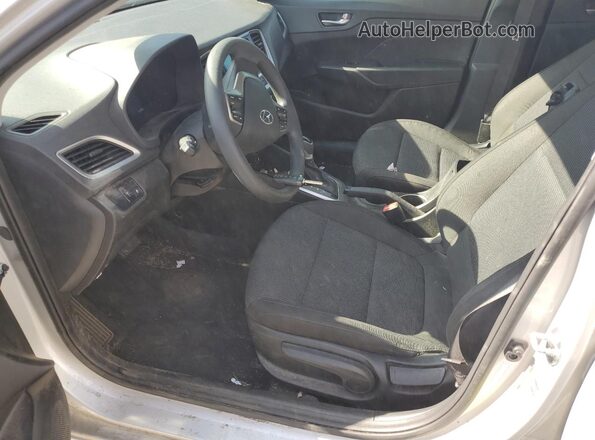 3KPC24A69NE187769 2022 HYUNDAI ACCENT Silver Սալոնի դիմացի տեսք