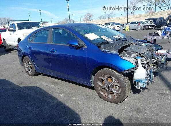 3KPF24AD1KE109347 2019 KIA FORTE Blue 