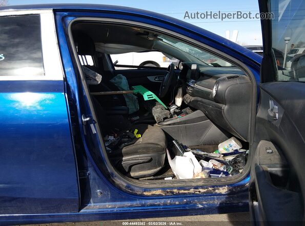 3KPF24AD1NE416795 2022 KIA FORTE Blue წინა სალონის ხედი