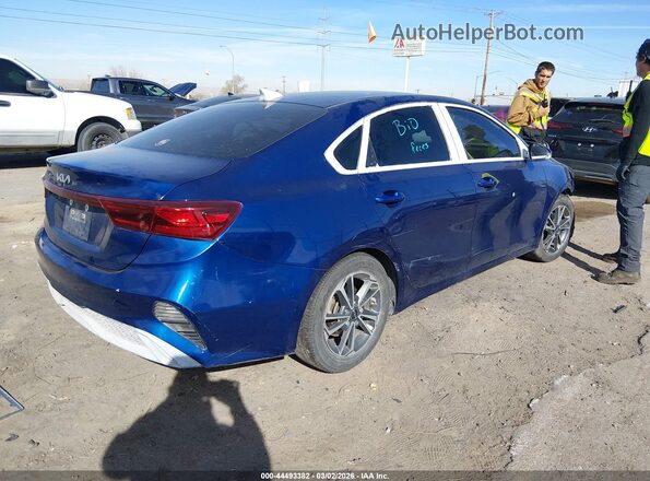 3KPF24AD1NE416795 2022 KIA FORTE Blue უკანა მარჯვენა