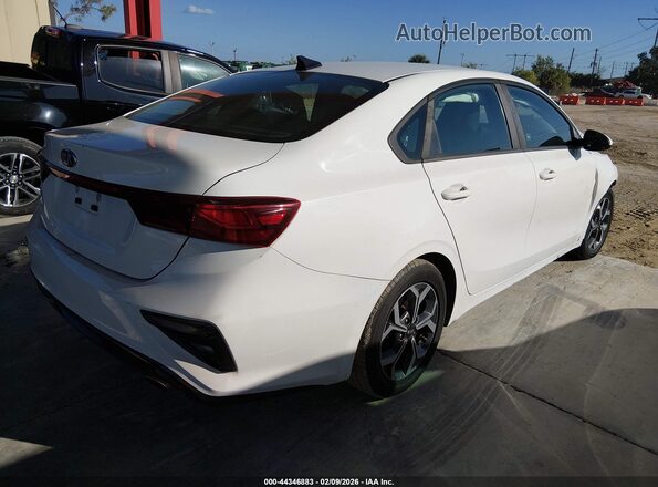 3KPF24AD2KE065536 2019 KIA FORTE White Trasero derecho