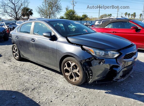 3KPF24AD4KE042145 2019 KIA FORTE Charcoal 