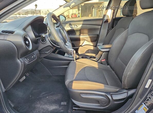 3KPF24AD5KE062291 2019 KIA FORTE Charcoal 