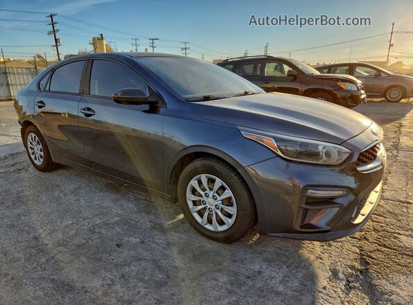 3KPF24AD5KE062291 2019 KIA FORTE Charcoal 