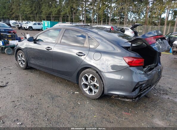 3KPF24AD7LE247699 2020 KIA FORTE Серый Задняя левая четверть