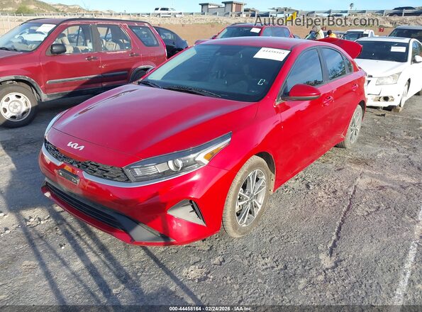 3KPF24AD7NE432712 2022 KIA FORTE Красный Передняя левая четверть