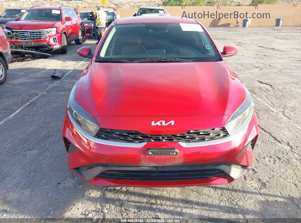 3KPF24AD7NE432712 2022 KIA FORTE Красный Вид щитка приборов
