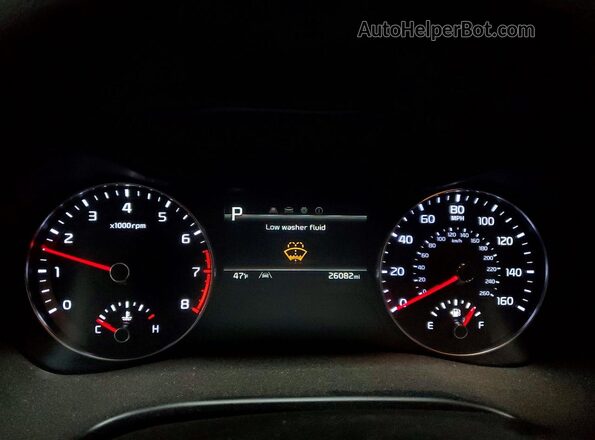 3KPF24AD7RE707632 2024 KIA FORTE Blue Vista del cuadro de instrumentos