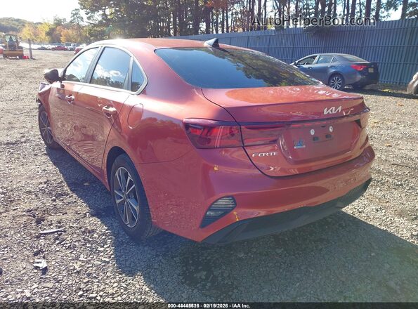 3KPF24AD7RE707906 2024 KIA FORTE Оранжевый Задняя левая четверть