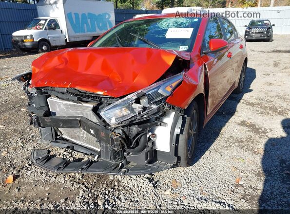 3KPF24AD7RE707906 2024 KIA FORTE Оранжевый Передняя левая четверть