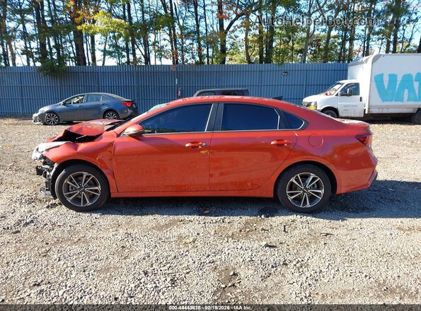 3KPF24AD7RE707906 2024 KIA FORTE Оранжевый Панорамный вид салона 360°