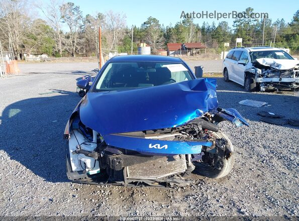 3KPF24AD7RE804118 2024 KIA FORTE Blue Instrument cluster view