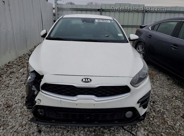 3KPF24ADXKE112134 2019 KIA FORTE White 