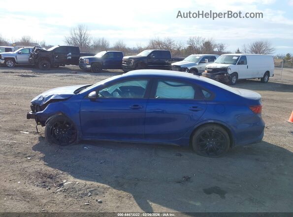 3KPF34AD1ME353161 2021 KIA FORTE Blue Vista interior de 360 grados