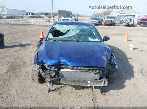 3KPF34AD1ME353161 2021 KIA FORTE Blue Vista del cuadro de instrumentos