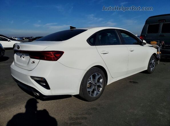 3KPF34AD2KE087033 2019 KIA FORTE White 