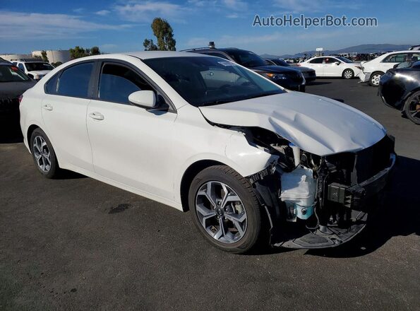3KPF34AD2KE087033 2019 KIA FORTE White 