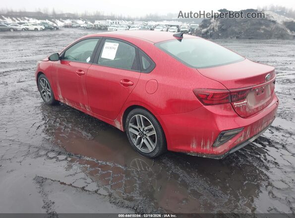 3KPF34AD5KE016747 2019 KIA FORTE Red 