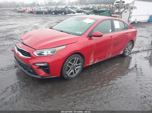 3KPF34AD5KE016747 2019 KIA FORTE Red 
