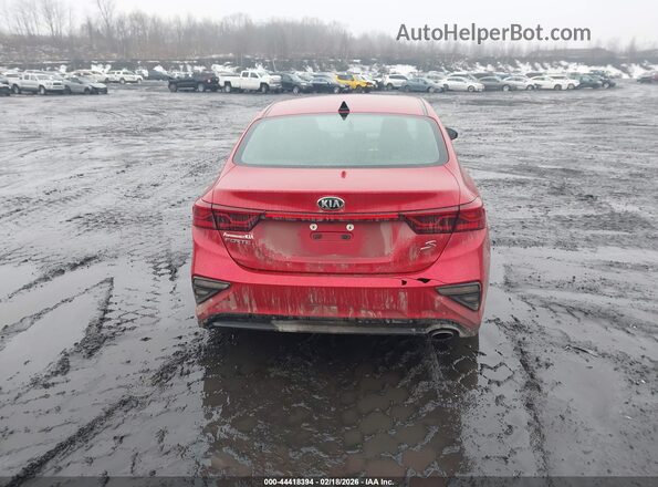 3KPF34AD5KE016747 2019 KIA FORTE Red 