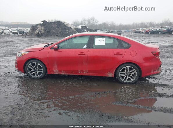 3KPF34AD5KE016747 2019 KIA FORTE Red 