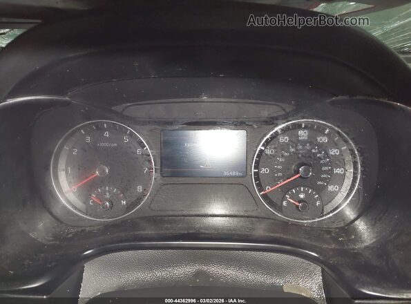 3KPF54AD1RE703597 2024 KIA FORTE Gray Vista de los asientos traseros