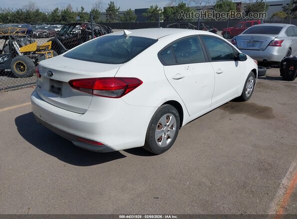 3KPFK4A75HE054436 2017 KIA FORTE White Հետևի աջ