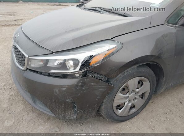 3KPFK4A76HE142525 2017 KIA FORTE Brown 