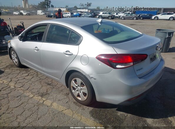 3KPFK4A78HE022290 2017 KIA FORTE Silver უკანა მარცხენა